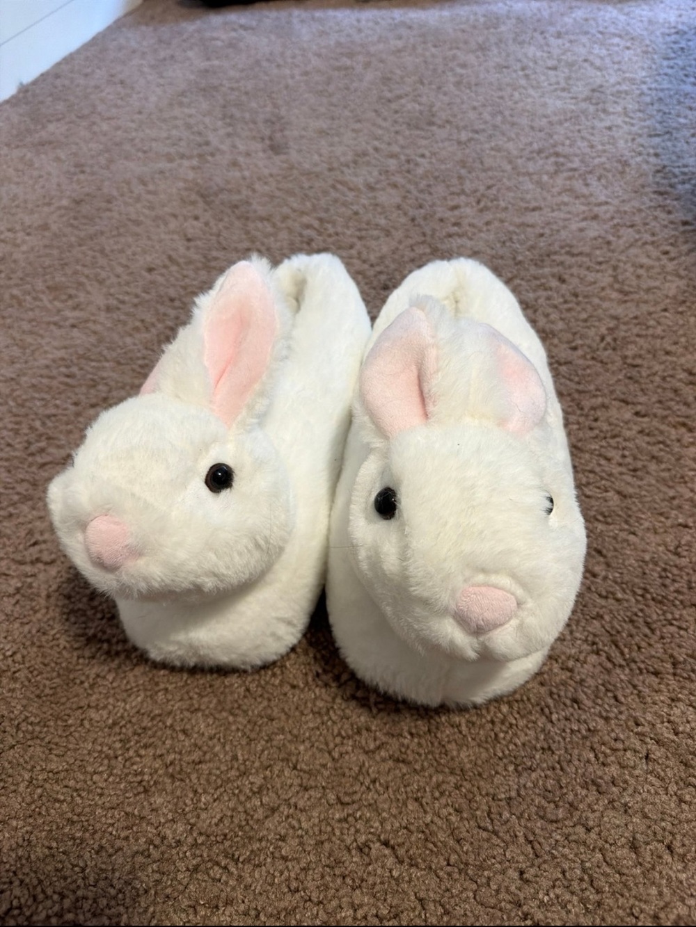 Funziez! Funny Animal Slippers House Shoes Bunny Furry Plush Shoes